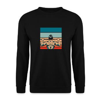 Aptitude - Sweat-shirt Unisexe - noir - Devant - Alina (178cm) & Michal (187cm)