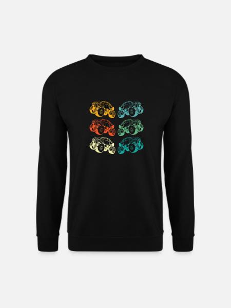Monster Truck - Sweat-shirt Unisexe - noir