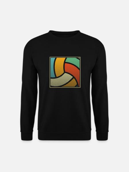 Volleyball Volleyballer - Unisex Pullover - Schwarz