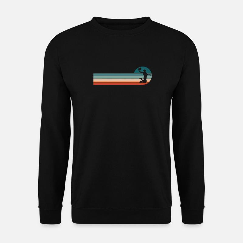 Basketball Basketballer - Unisex Pullover - Schwarz