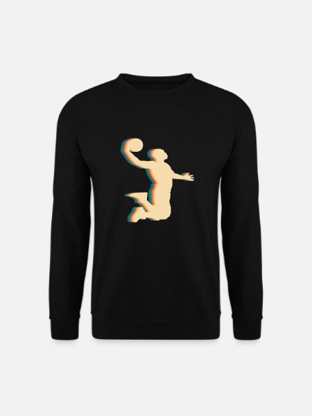 Basketball Basketballer - Unisex Pullover - Schwarz