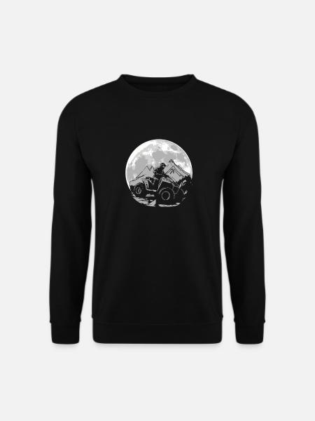 Quad Lune - Sweat-shirt Unisexe - noir
