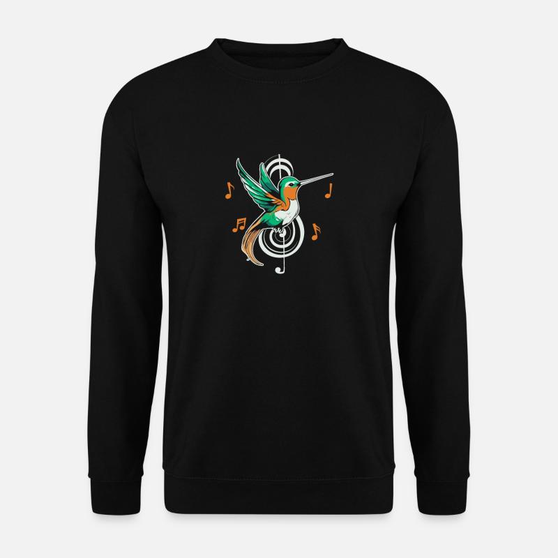 Note de musique Colibri - Sweat-shirt Unisexe - noir