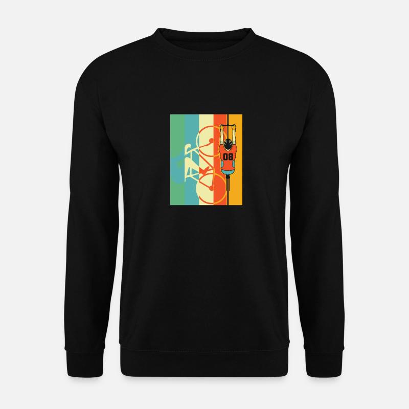 Rennrad Radsport Radsportler - Unisex Pullover - Schwarz
