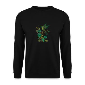 Colibri - Sweat-shirt Unisexe - noir - Devant - Alina (178cm) & Michal (187cm)