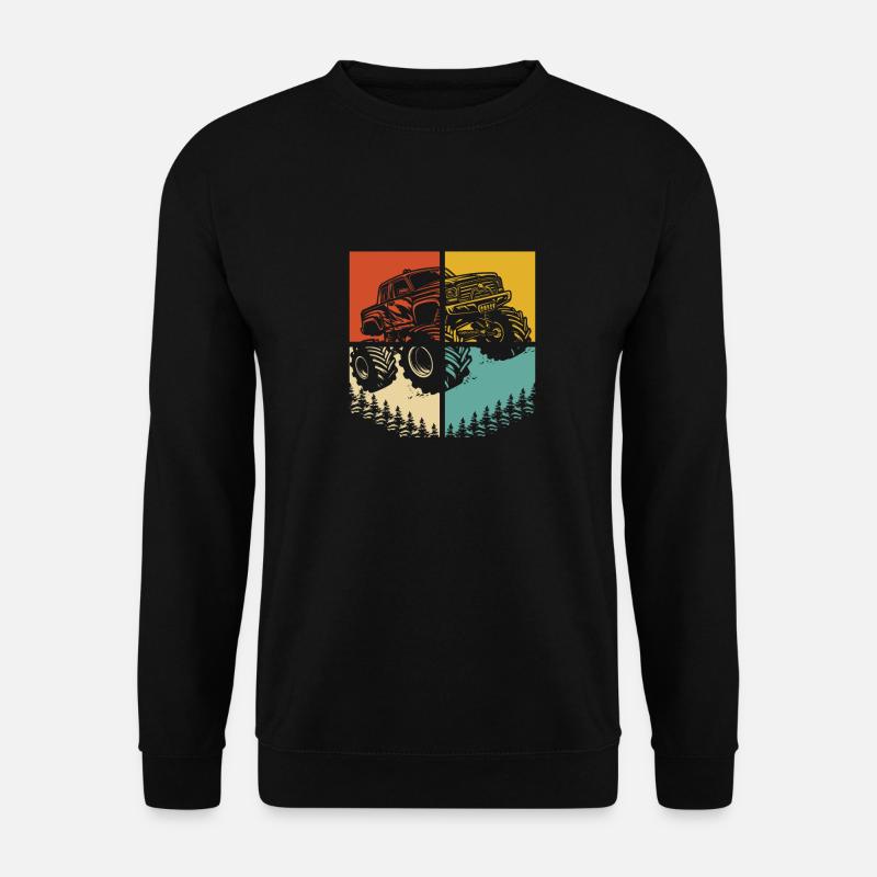 Monster Truck - Unisex Pullover - Schwarz