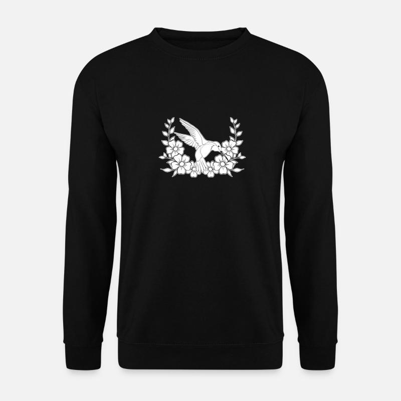 Colibri Dreamcatcher Oiseau - Sweat-shirt Unisexe - noir