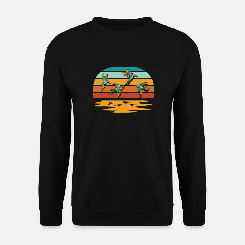 Kolibri - Unisex Pullover - Schwarz