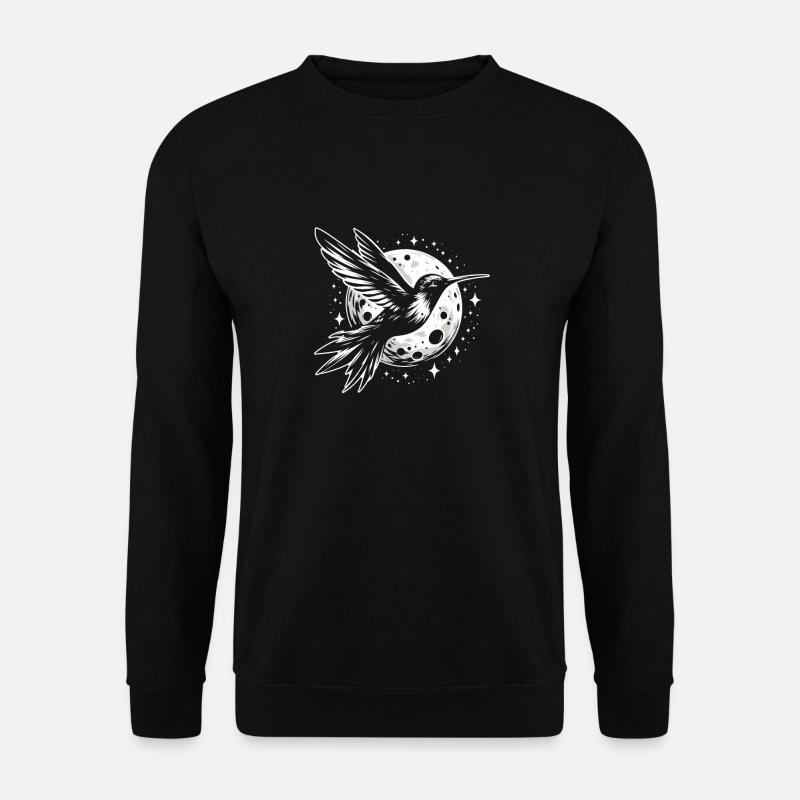 Colibri Dreamcatcher Oiseau - Sweat-shirt Unisexe - noir
