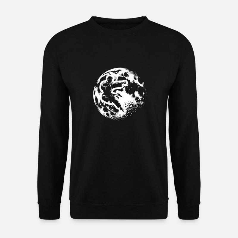 Karate Moon - Unisex Sweatshirt - black