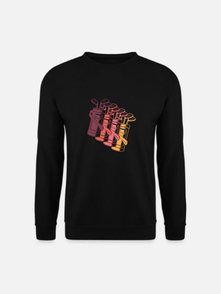 Golf Golfeurs Golfeurs - Sweat-shirt Unisexe - noir