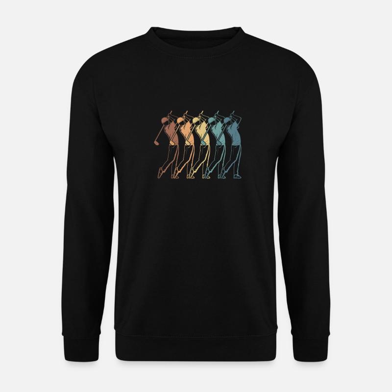 Golf Golfers Golfing - Unisex Sweatshirt - black
