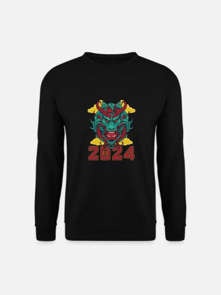 Year of the Dragon 2024 - Unisex Sweatshirt - black