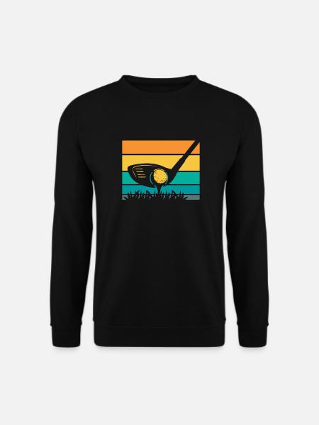 Golf Golfer Golfen - Unisex Pullover - Schwarz
