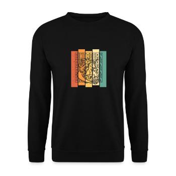 Scooter Licorne Scootercorn - Sweat-shirt Unisexe - noir - Devant - Alina (178cm) & Michal (187cm)