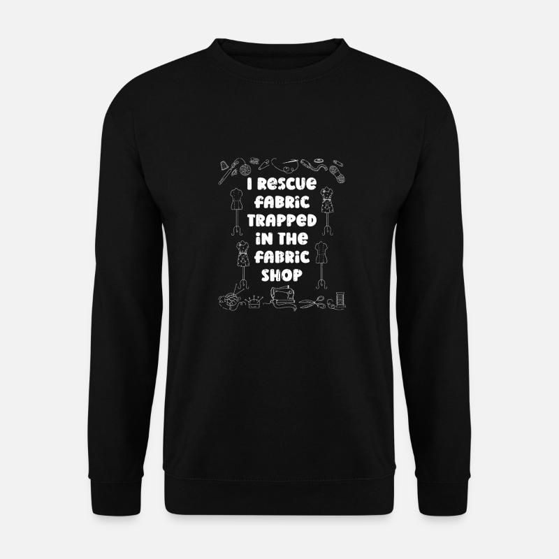 Sewing Sewing Machine - Unisex Sweatshirt - black