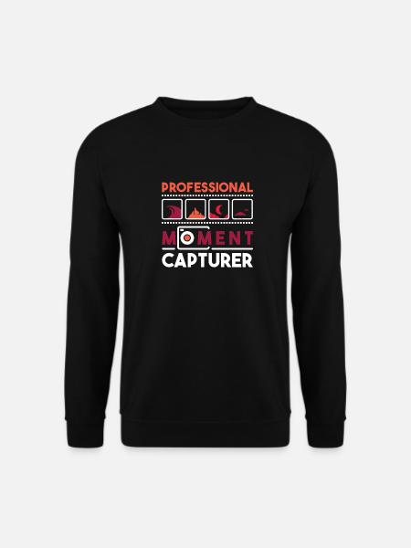 Fotograf Fotografie Kamera - Unisex Pullover - Schwarz