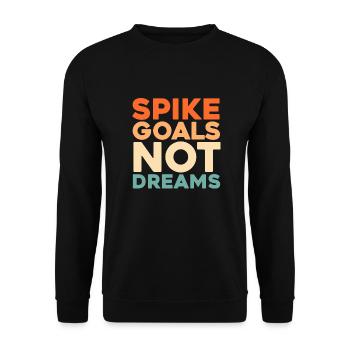 Volley-ball Volley-ball - Sweat-shirt Unisexe - noir - Devant - Alina (178cm) & Michal (187cm)