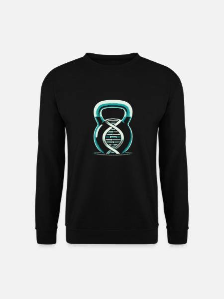 Kettlebell Its In My Dna - Unisex Pullover - Schwarz