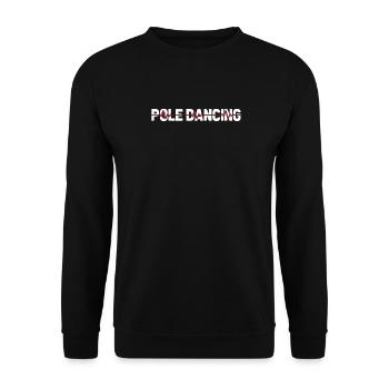 Pole Dance Ekg Heartbeat - Sweat-shirt Unisexe - noir - Devant - Alina (178cm) & Michal (187cm)