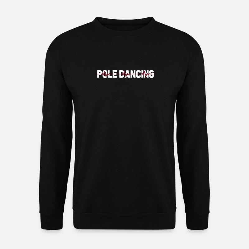 Pole Dancing Ekg Heartbeat - Unisex Pullover - Schwarz