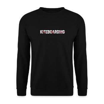 Kitesurfer Kitesurfen Kiten Kitesurf - Sweat-shirt Unisexe - noir - Devant - Alina (178cm) & Michal (187cm)