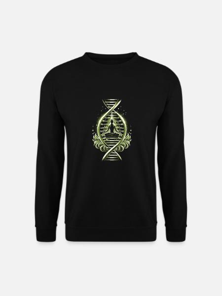 Yoga Its In My Dna - Unisex Pullover - Schwarz