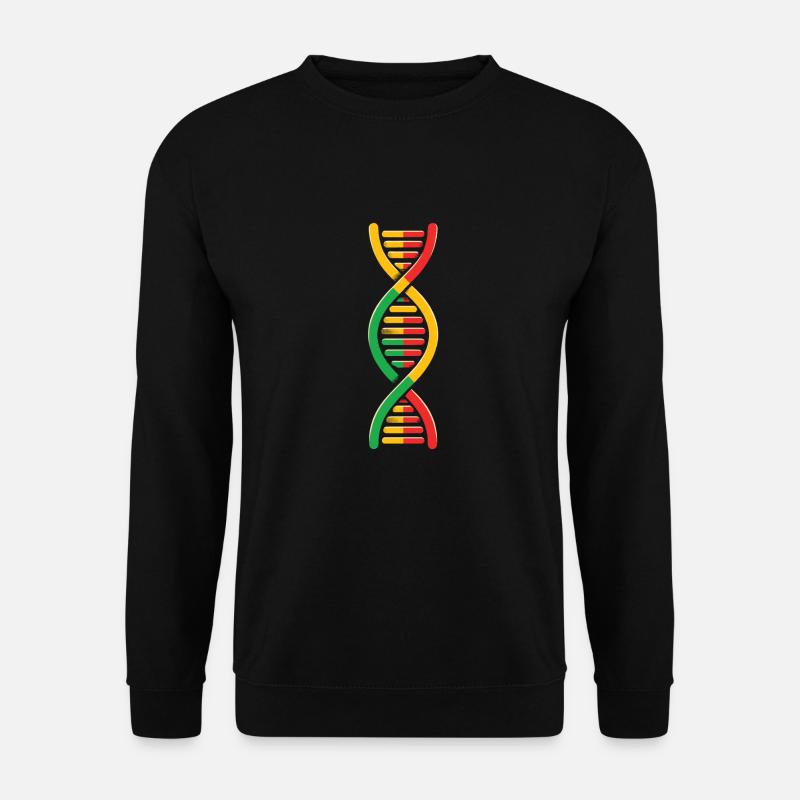 Reggae Its In My Dna - Unisex Pullover - Schwarz