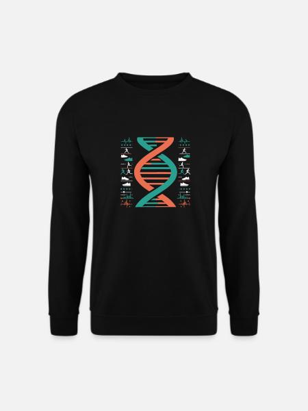 Xc Läufer Cross Country Running Its In My Dna - Unisex Pullover - Schwarz