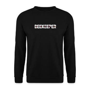 Battement de cœur de l’électrocardiogramme de l’apiculteur - Sweat-shirt Unisexe - noir - Devant - Alina (178cm) & Michal (187cm)