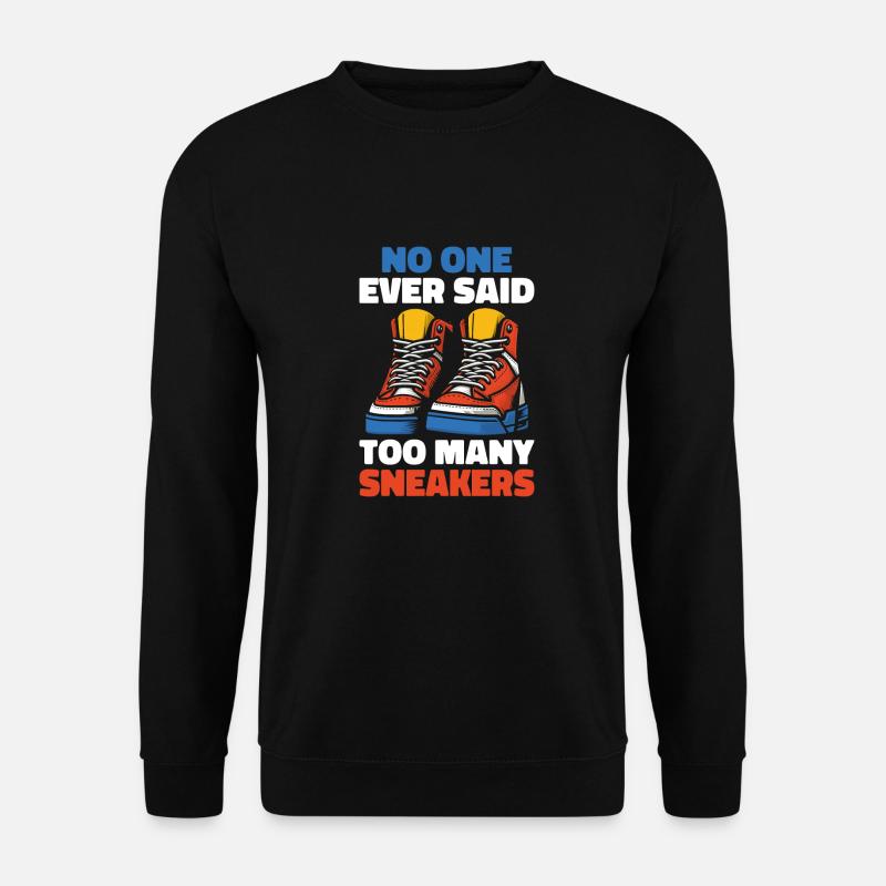 Sneakers - Unisex Pullover - Schwarz