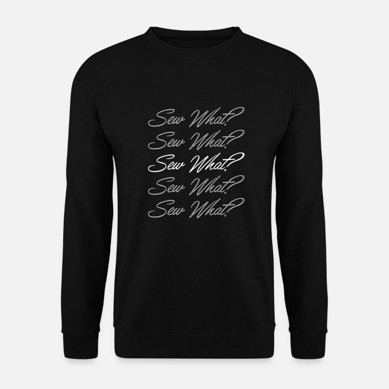 Sewing Sewing Machine - Unisex Sweatshirt - black