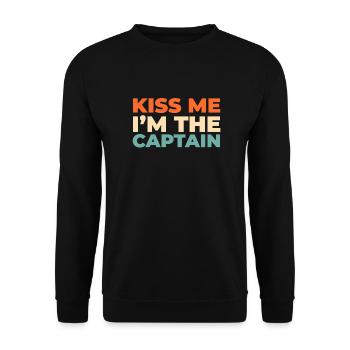 Voilier Voilier Voilier Saint-Patrick - Sweat-shirt Unisexe - noir - Devant - Alina (178cm) & Michal (187cm)