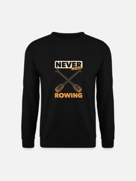 Rameurs d’aviron - Sweat-shirt Unisexe - noir