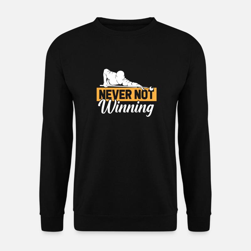 Billard - Unisex Pullover - Schwarz
