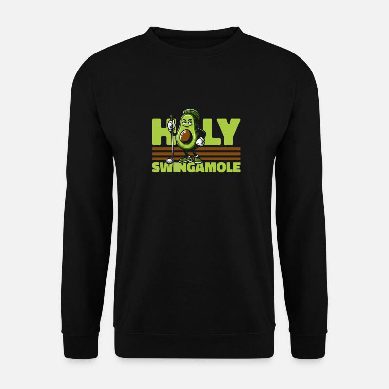 Golf Golfeurs Avocat Holy Swingamole - Sweat-shirt Unisexe - noir