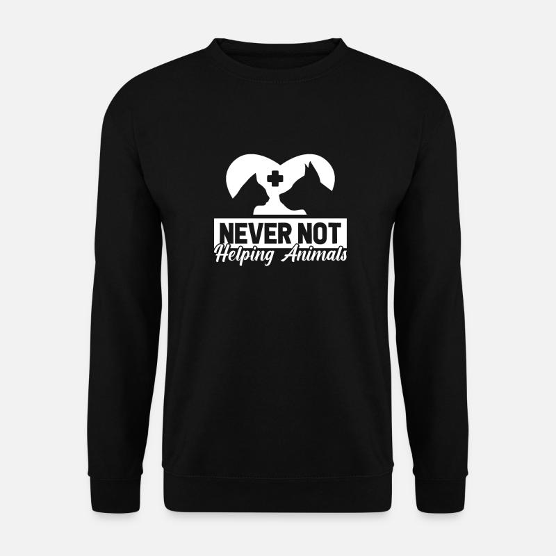 Veterinarian Veterinary - Unisex Sweatshirt - black