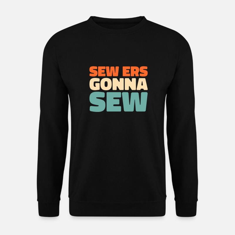 Sewing Sewing Machine - Unisex Sweatshirt - black