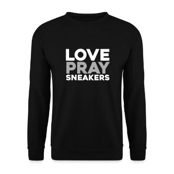 Sneakers Christian - Unisex Pullover - Schwarz - Vorne - Alina (178cm) & Michal (187cm)
