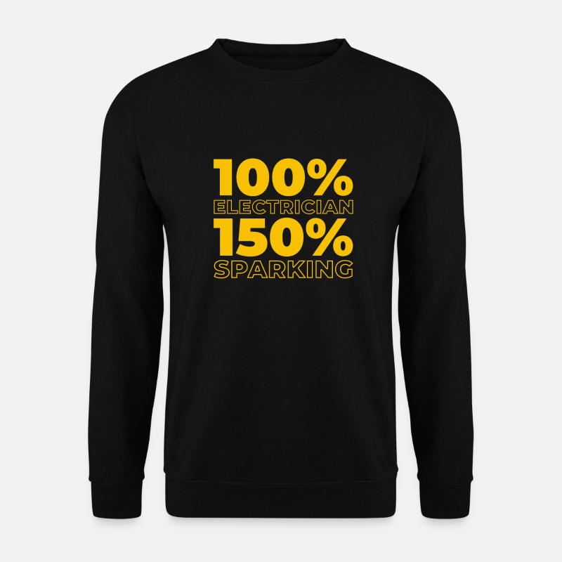 Electrician, Electronics Technician - Unisex Sweatshirt - black