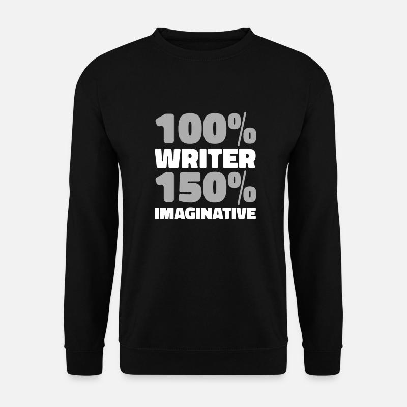 Writer Author - Unisex Sweatshirt - black