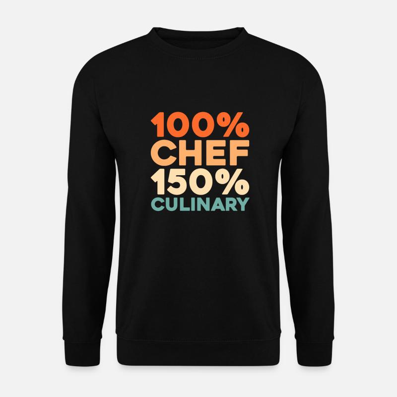 Cook Cooking - Unisex Sweatshirt - black