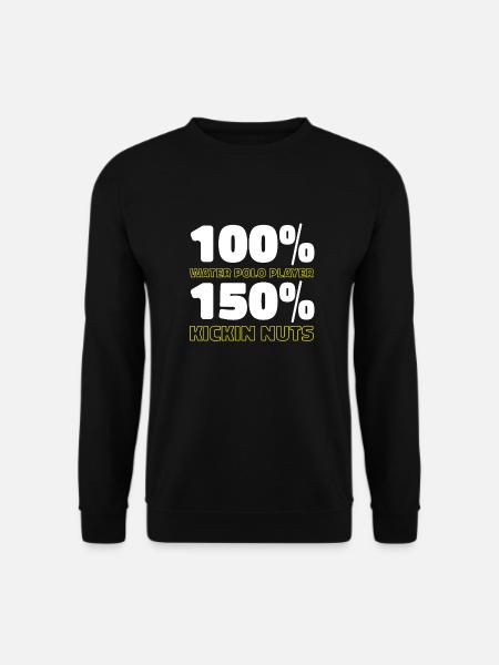 Wasserball Wasserballer - Unisex Pullover - Schwarz