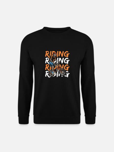 Bmx Bmx Biker - Unisex Sweatshirt - black