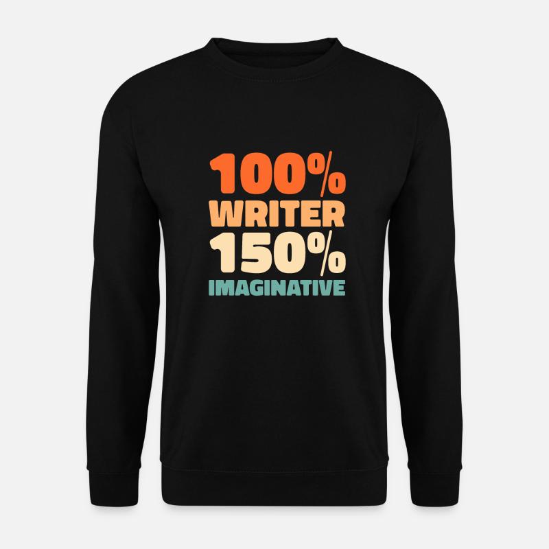 Writer Author - Unisex Sweatshirt - black