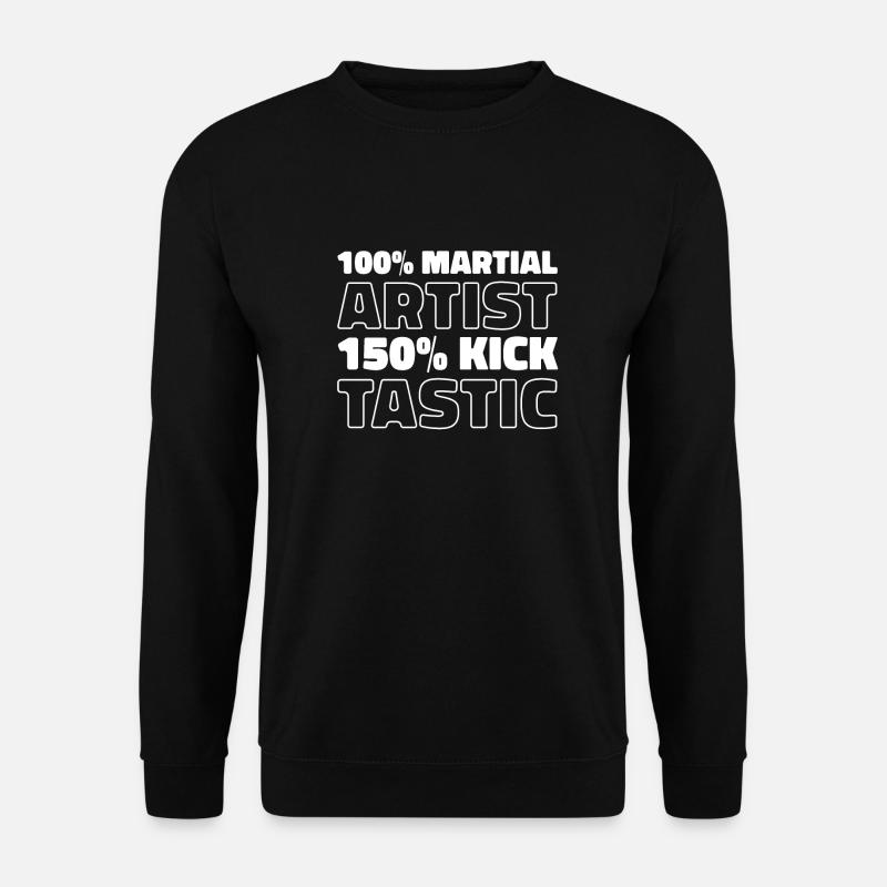 Karaté Kung Fu - Sweat-shirt Unisexe - noir