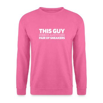 Sneakers - Unisex Sweatshirt - pink - Front