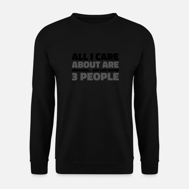Sneakers - Unisex Pullover - Schwarz