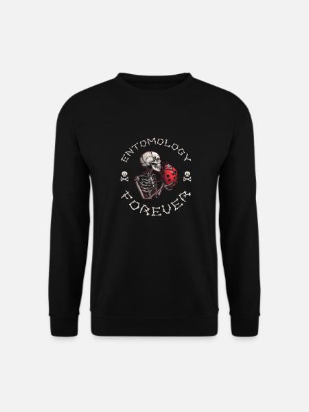 Entomology Entomologist Insect Skeleton - Unisex Sweatshirt - black