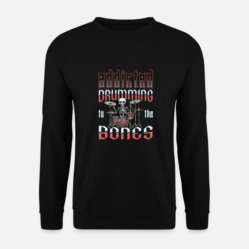 Tambours Batteurs Batteurs - Sweat-shirt Unisexe - noir